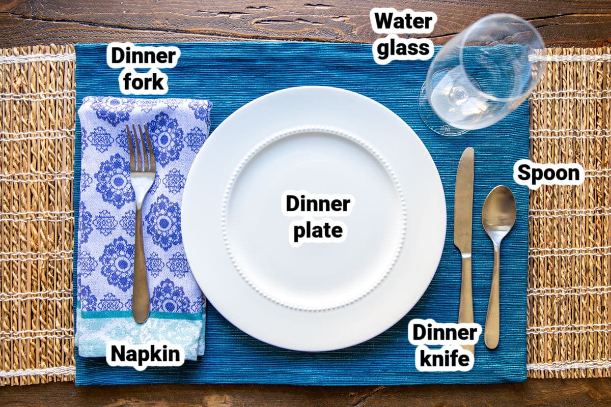 basic table setting