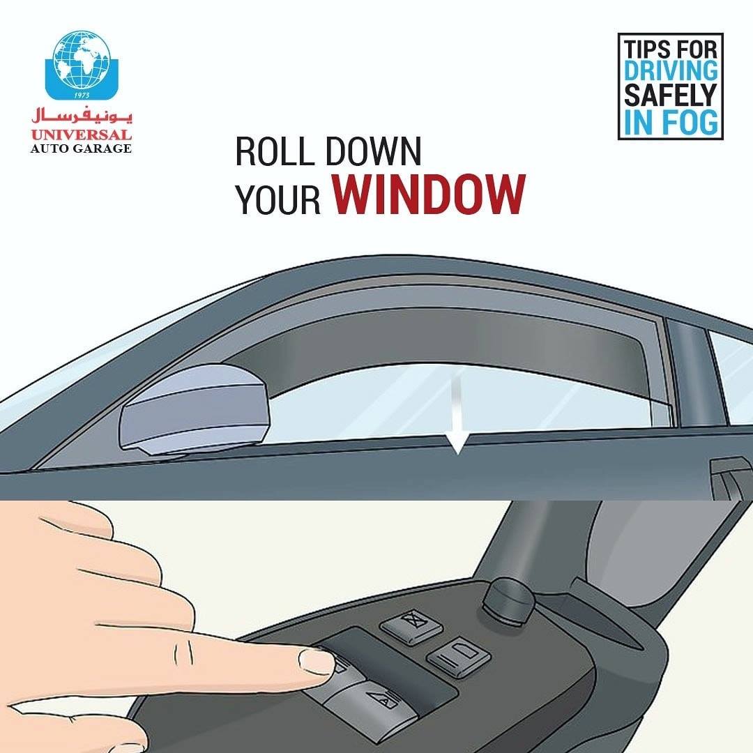 roll down the window