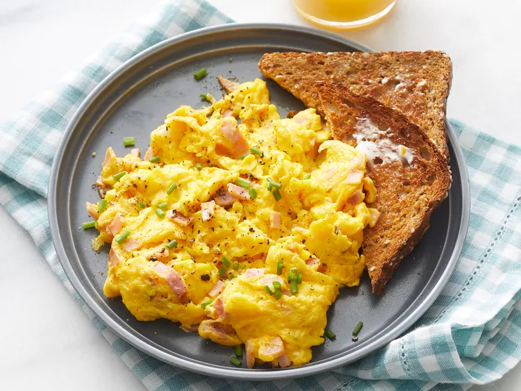 scrambled eggs